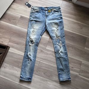 Karter Denim Skinny Jeans in Indigo wash